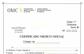 Centros Médicos para el Certificado Médico